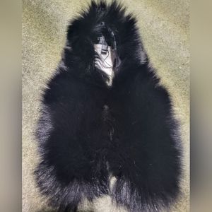 Real 100 % fox fur collar
